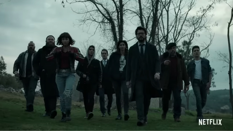 La Casa de Papel (Бумажный дом, 2017-2021)