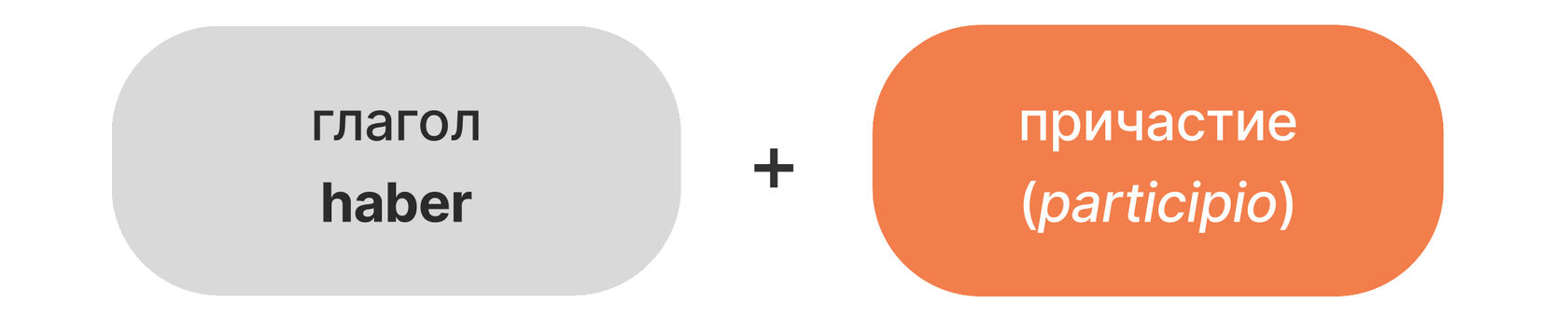 preterito perfecto в испанском схема образования